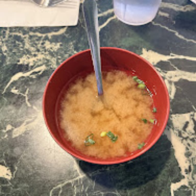 Savor our miso soup