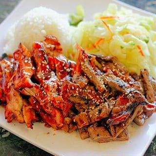 Teriyaki Chicken & Mongolian Beef