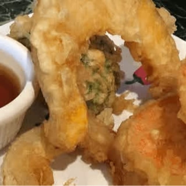 Vegetable Tempura Platter.